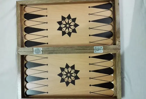 طرح لیزر شطرنج و تخته نرد