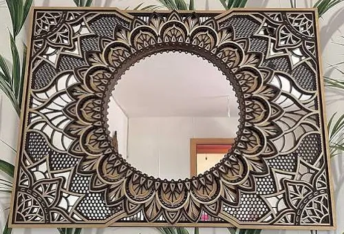 طرح لیزر آینه مشبک