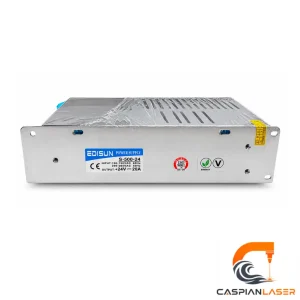 منبع تغذیه ۲۴ ولت ۲۰ آمپر دستگاه لیزر ادیسان S-500-24